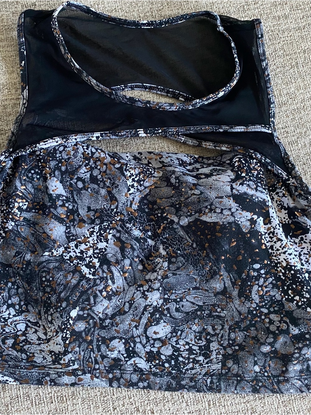 Fabletics crop top sports bra Medium